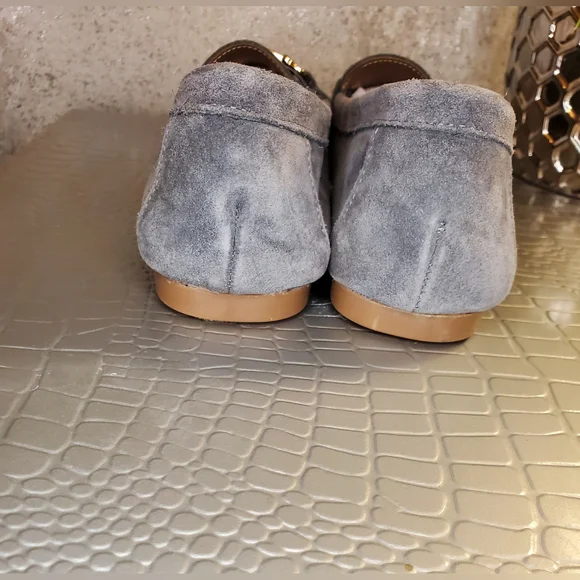 Coach And Four Romeo NWOB Driving Loafer Grey Size 10M - Picture 10 of 12